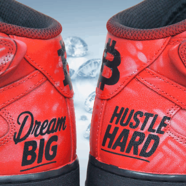 Custom Air Force 1 - Keep Hustlin' - Image 4