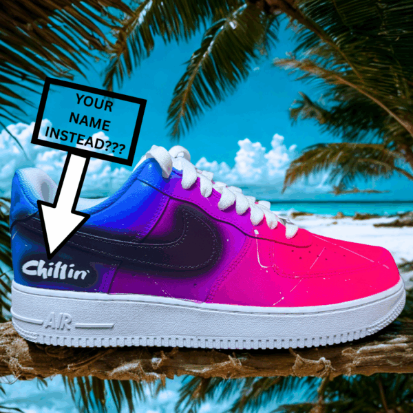 Custom Air Force 1 - Chillin' - Image 4