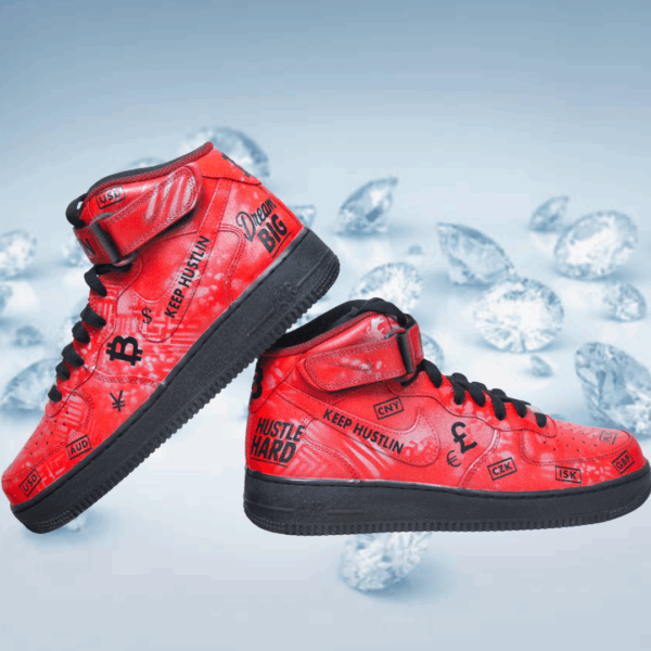 Custom Air Force 1 - Keep Hustlin' - Image 7