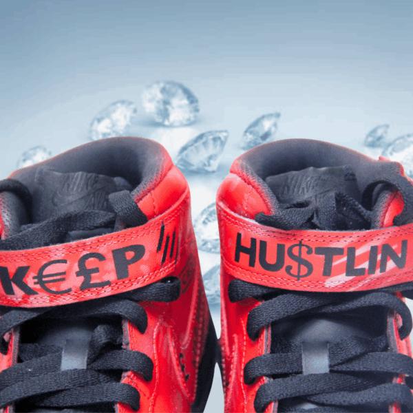 Custom Air Force 1 - Keep Hustlin' - Image 8