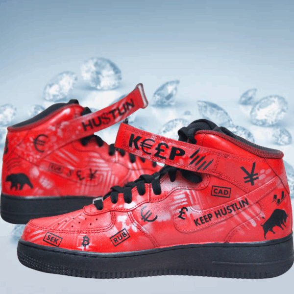 Custom Air Force 1 - Keep Hustlin' - Image 9